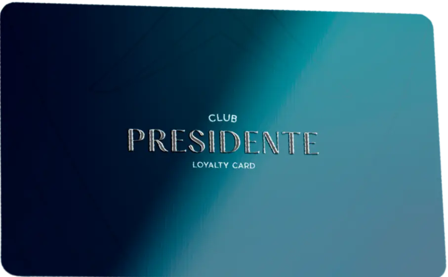 Club Presidente Card